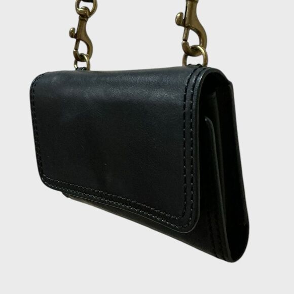 FRYE Vintage Trifold Long Wallet Crossbody Purse - Picture 1 of 15